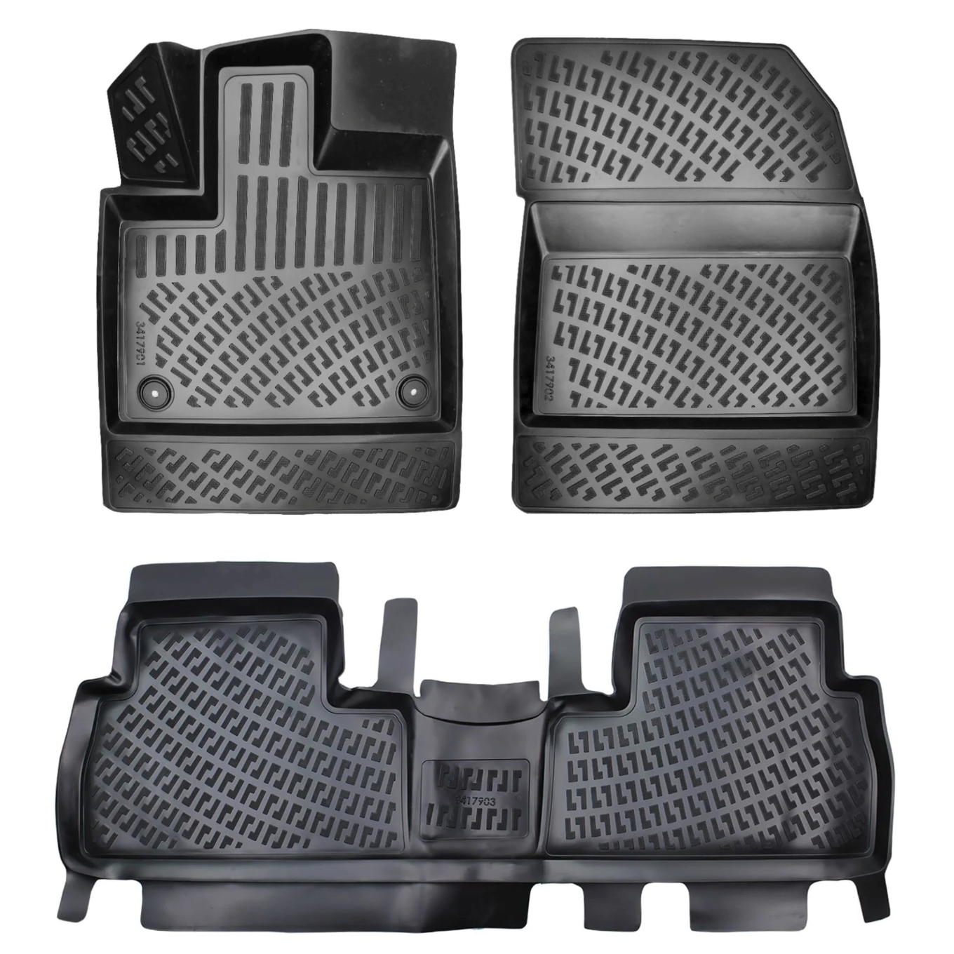 3D Fußmatten passend für Citroen Berlingo ab 2019 1